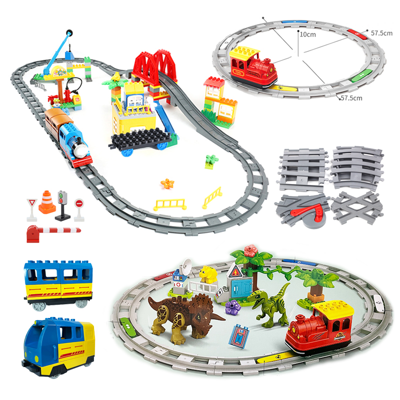 Marble Run Set - Rail Transport Big Size Building Blocks