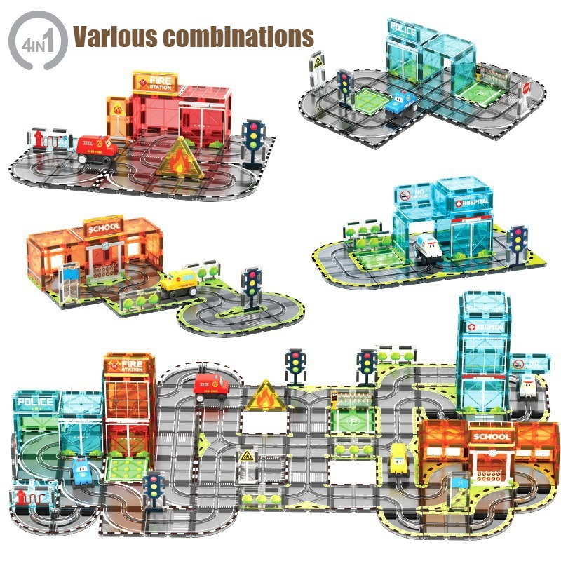 Creative Magnetism Electric Ra - Marble Run Set recension och pris