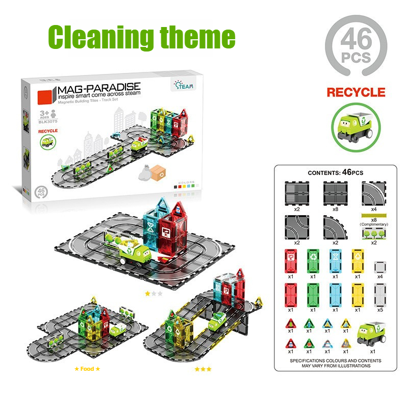 Creative Magnetism Electric Ra - Marble Run Set recension och pris