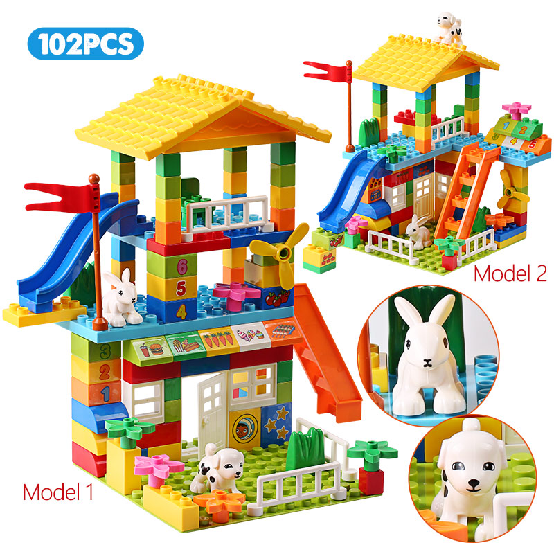 Big Particle Roof Blocks Compa - Marble Run Set recension och pris