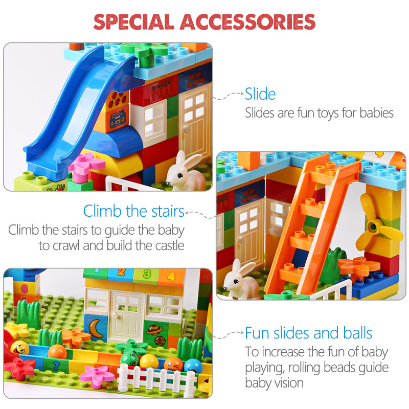 Big Particle Roof Blocks Compa - Marble Run Set recension och pris