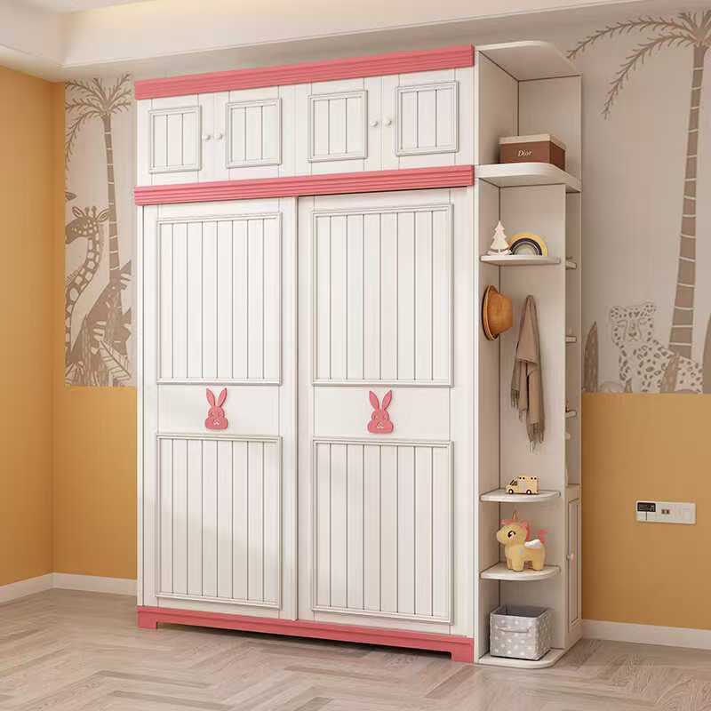 White Wooden Kid Storage Cabin - Kids Toys Mall recension och pris