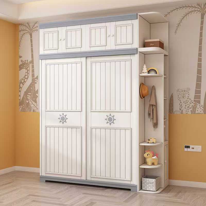 White Wooden Kid Storage Cabin - Kids Toys Mall recension och pris