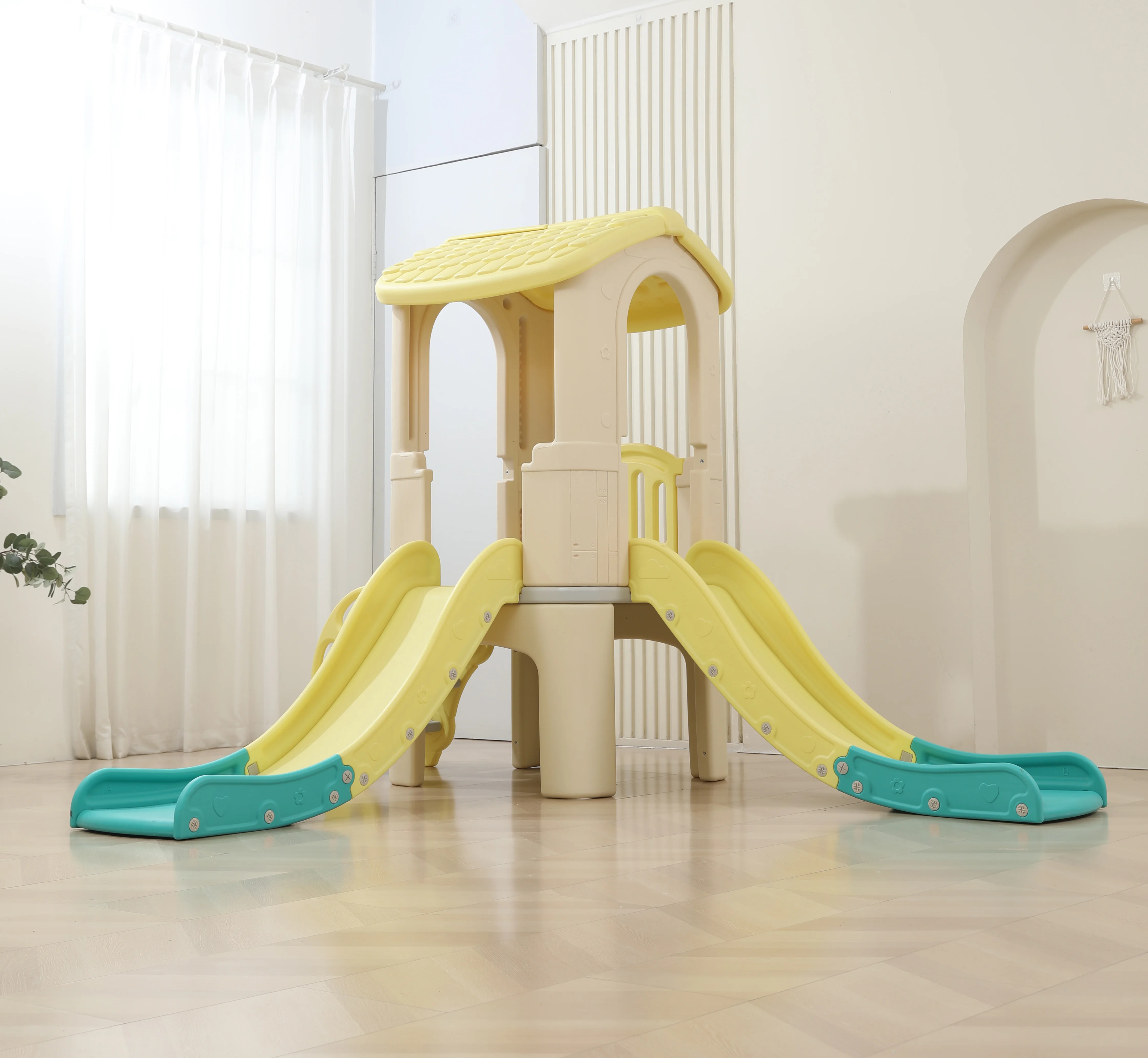 Large Indoor Playhouse Double  - Kids Toys Mall recension och pris