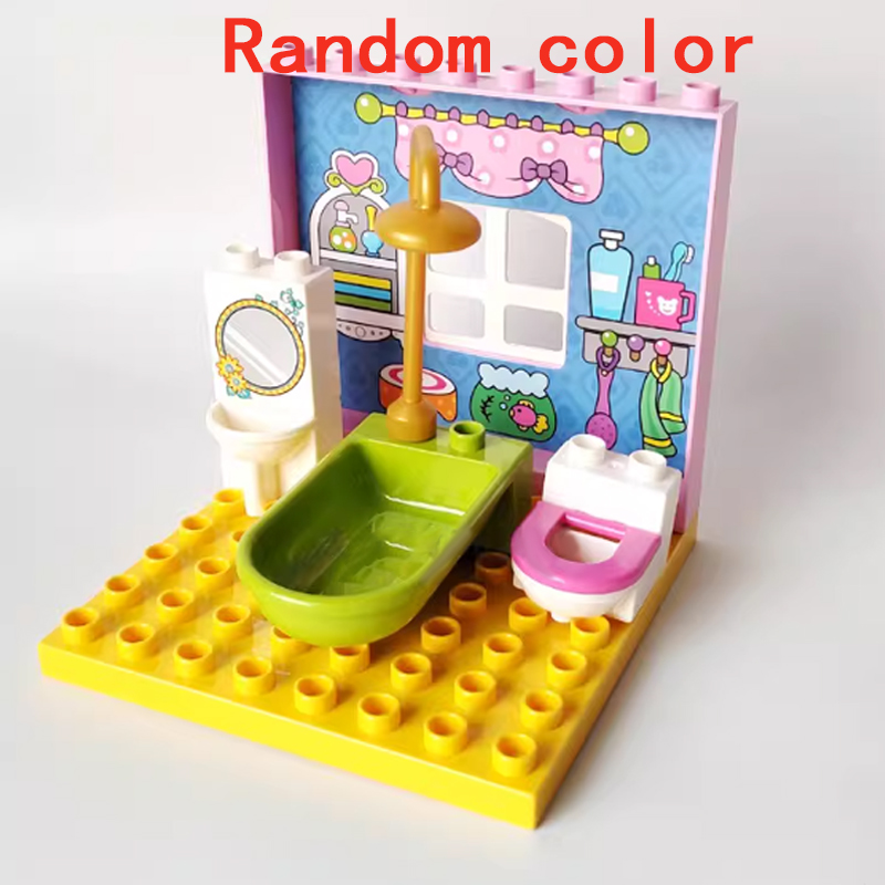 Large Building Blocks Scene Ac - Marble Run Set recension och pris