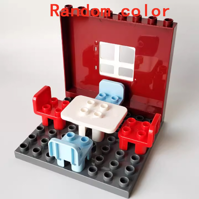 Large Building Blocks Scene Ac - Marble Run Set recension och pris
